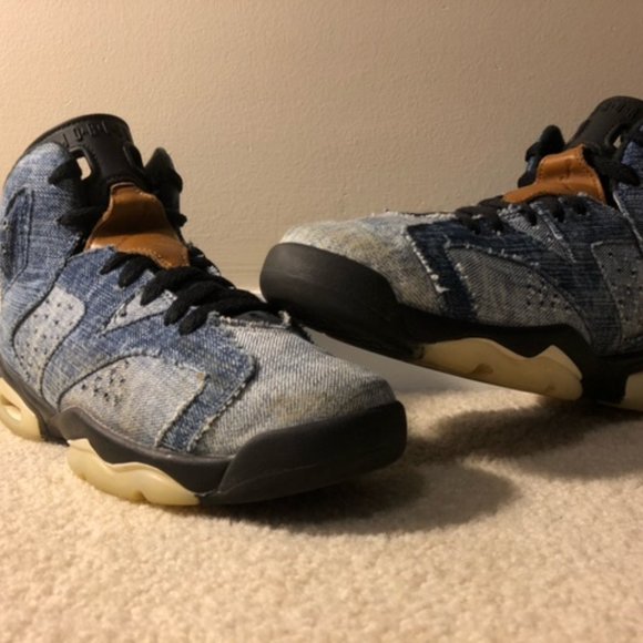Air Jordan 6 | Washed Denim | Size 6 | Different Box - Picture 1 of 6